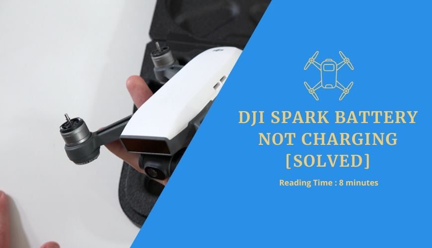dji spark battery not charging
