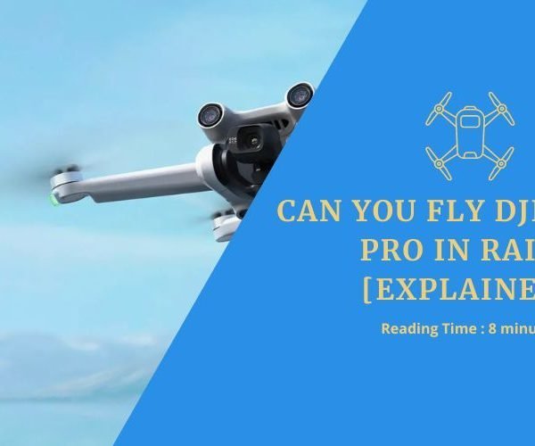 Can You Fly DJI Mini 3 Pro in Rain