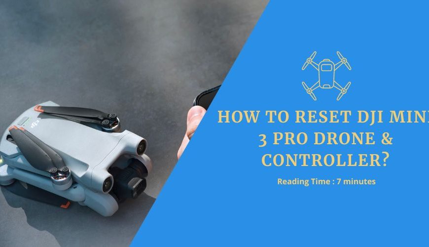 how to reset dji mini 3 pro