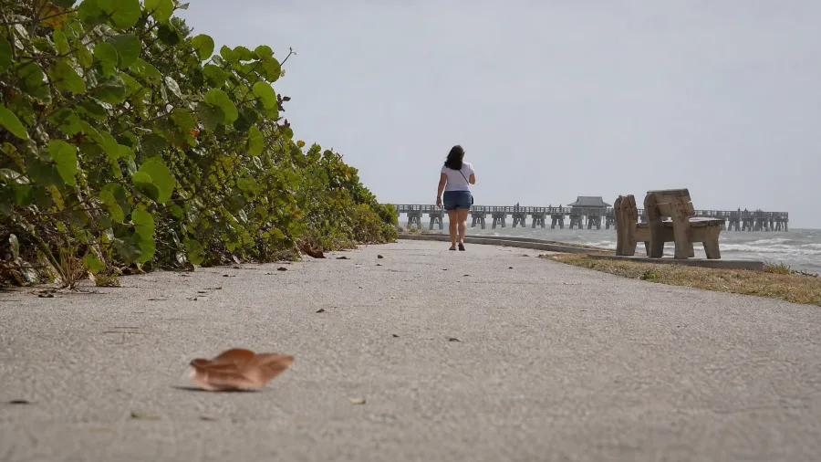 Naples Pier Gulfshore Path, Florida