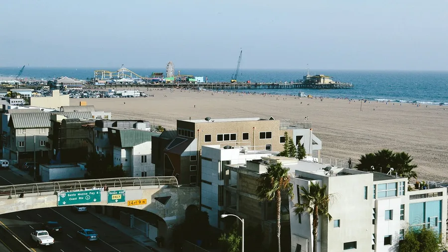 Santa Monica Beach Path, California