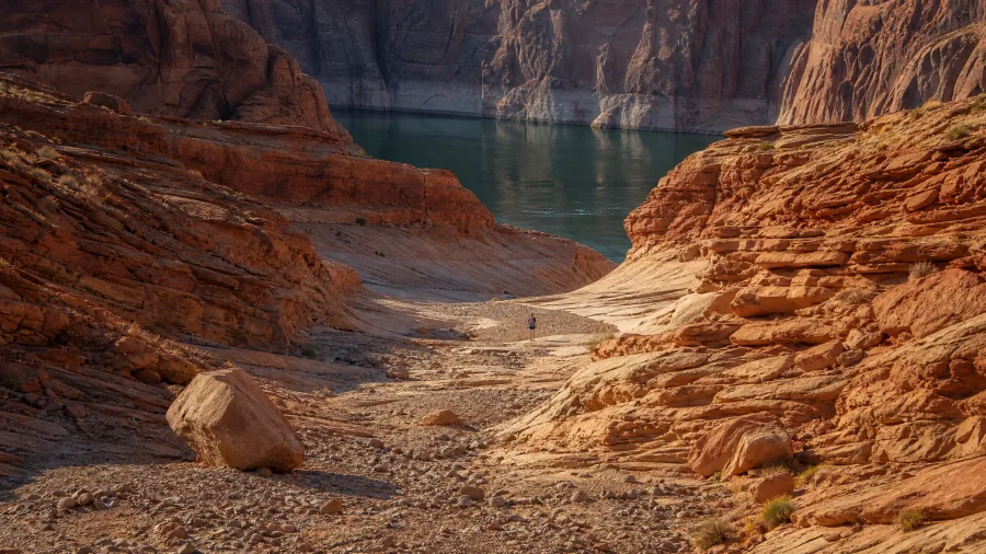Forget the Grand Canyon Crowds — These 8 Canyon Hikes Are Just as Jaw-Dropping Cathedral Wash's Route to the Colorado