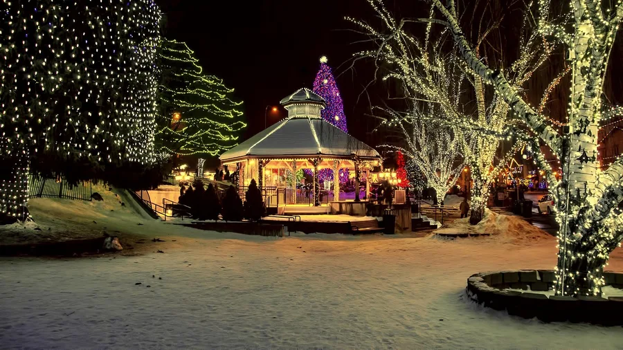 11 Mountain Towns That Are Even Prettier in Winter Than in Summer Walk Leavenworth's Lit Bavarian Village
