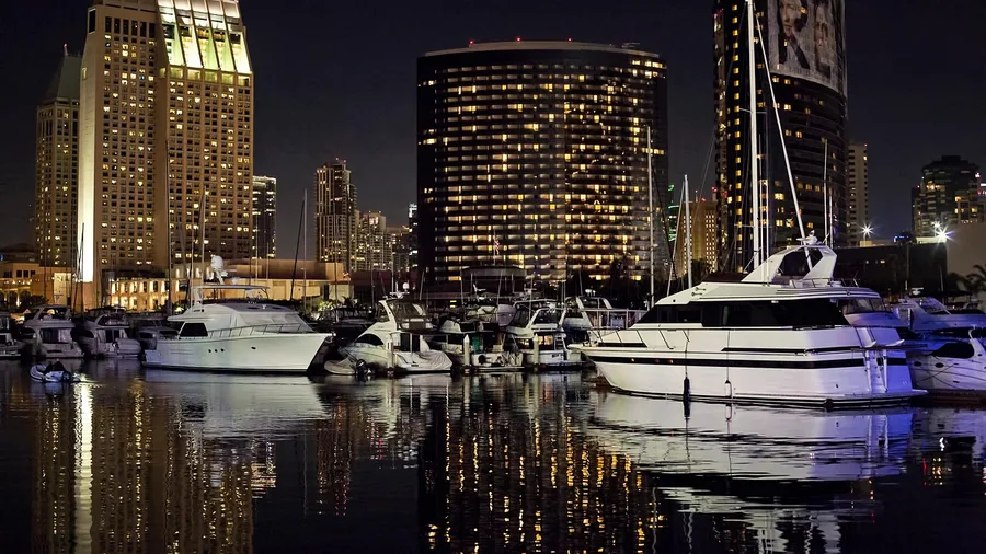 San Diego's Bayfront Fireworks