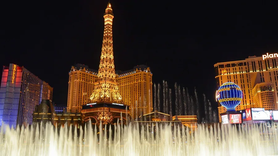 Las Vegas Strip Rooftop Fireworks
