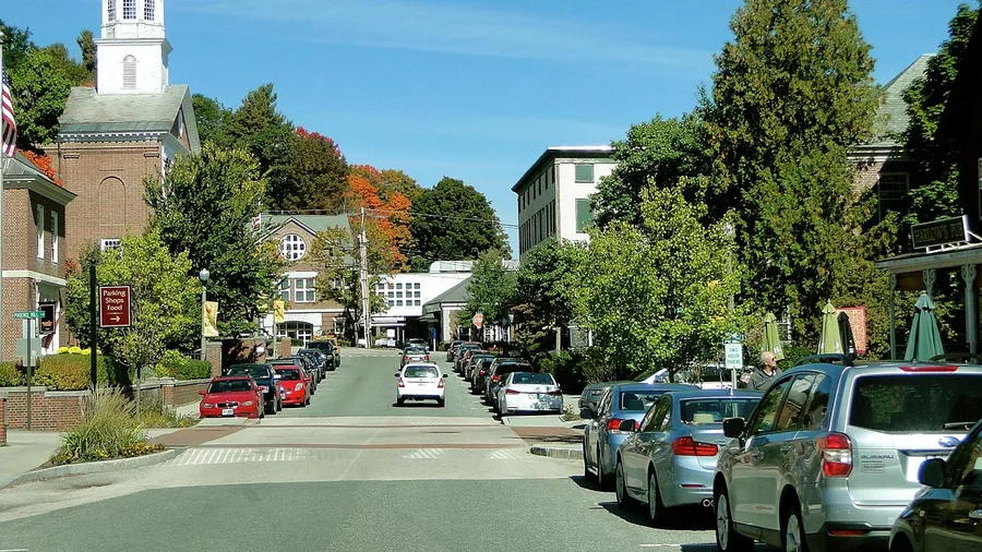 The Most Underrated Small Town in Every New England State Peterborough, New Hampshire: Bookstore and Depot Square