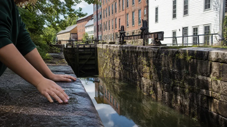 The Most Underrated Small Town in Every New England State Bellows Falls, Vermont: Canal Street and Lock