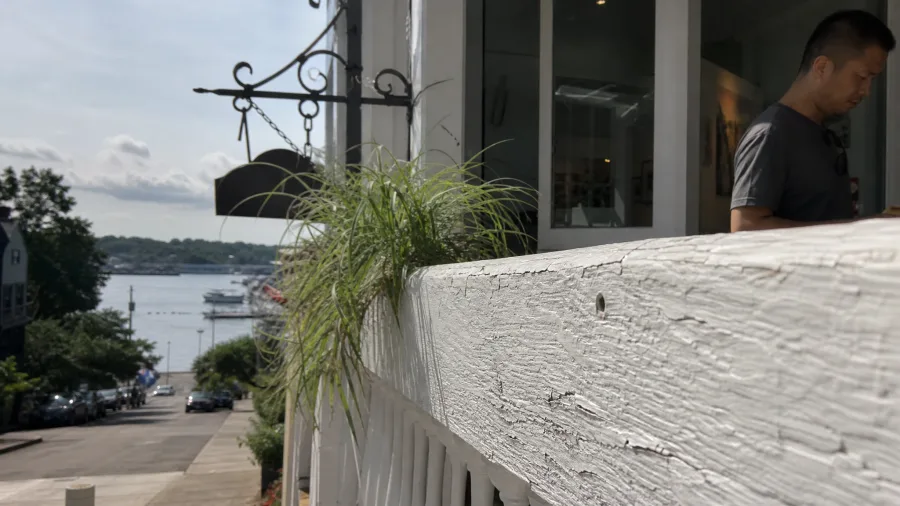 Saugatuck, Michigan: Butler Street To The Harbor
