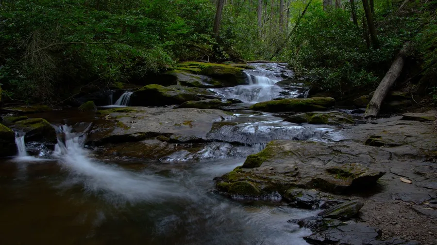 Meigs Creek Cascades off Little River Road